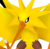 cabeça do Zapdos